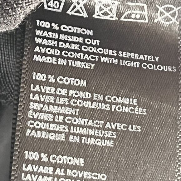 BDG Black Paint Splatter Mom Jeans Sz 27 - Picture 7 of 7